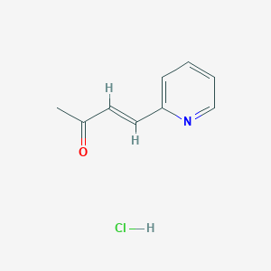 4-(Pyridin-2-yl)but-3-en-2-one hydrochloride