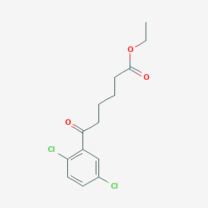 Ethyl 6-(2,5-dichlorophenyl)-6-oxohexanoate
