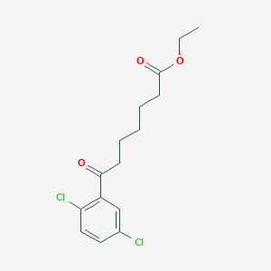 Ethyl 7-(2,5-dichlorophenyl)-7-oxoheptanoate