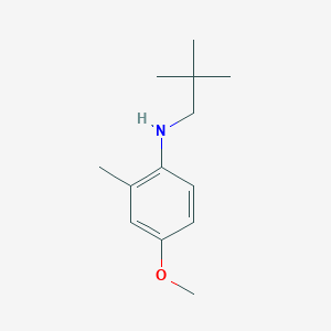 N-(2,2-dimethylpropyl)-4-methoxy-2-methylaniline