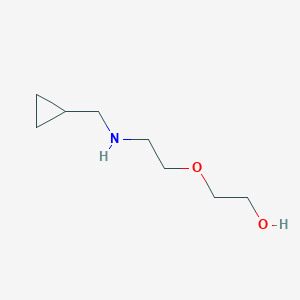 2-{2-[(Cyclopropylmethyl)amino]ethoxy}ethan-1-ol