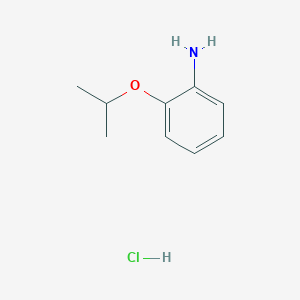 molecular formula C9H14ClNO B1326274 2-异丙氧基苯胺盐酸盐 CAS No. 748771-95-1