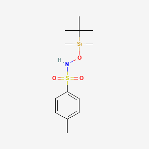 B1326327 O-(tert-Butyldimethylsilyl)-N-tosylhydroxylamine CAS No. 1028432-04-3