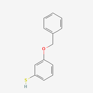 molecular formula C13H12OS B1326329 3-(苄氧基)苯硫酚 CAS No. 431878-96-5