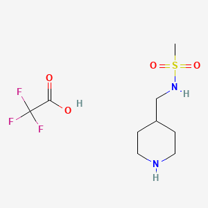 N-(Piperidin-4-ylmethyl)methanesulfonamide, trifluoroacetic acid