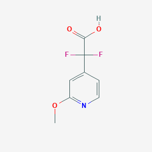 2,2-Difluoro-2-(2-methoxypyridin-4-yl)acetic acid