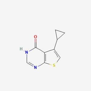 5-Cyclopropyl-3H,4H-thieno[2,3-d]pyrimidin-4-one