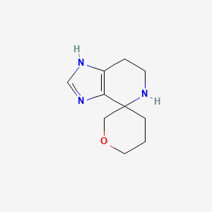 3,5,6,7-Tetrahydrospiro[imidazo[4,5-c]pyridine-4,3'-oxane]