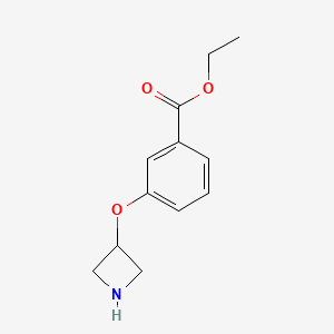 Ethyl 3-(3-azetidinyloxy)benzoate