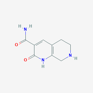 2-Oxo-1,2,5,6,7,8-hexahydro-1,7-naphthyridine-3-carboxamide