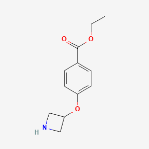 Ethyl 4-(3-azetidinyloxy)benzoate