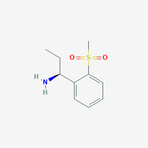 1-((1S)-1-Aminopropyl)-2-(methylsulfonyl)benzene