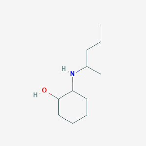 2-[(Pentan-2-yl)amino]cyclohexan-1-ol