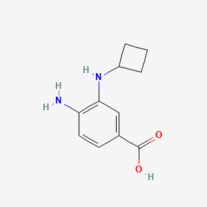 4-Amino-3-(cyclobutylamino)benzoic acid