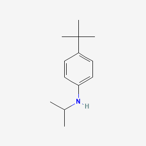 4-tert-butyl-N-(propan-2-yl)aniline