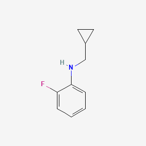 N-(cyclopropylmethyl)-2-fluoroaniline