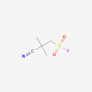 2-Cyano-2,2-dimethylethane-1-sulfonyl fluoride