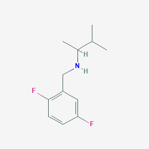 [(2,5-Difluorophenyl)methyl](3-methylbutan-2-yl)amine