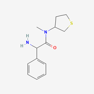 2-amino-N-methyl-2-phenyl-N-(thiolan-3-yl)acetamide