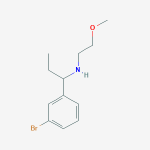 [1-(3-Bromophenyl)propyl](2-methoxyethyl)amine