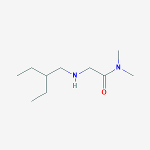 2-[(2-Ethylbutyl)amino]-N,N-dimethylacetamide