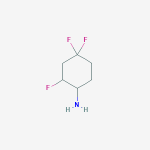 2,4,4-Trifluorocyclohexan-1-amine