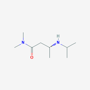 (3R)-N,N-Dimethyl-3-[(propan-2-yl)amino]butanamide