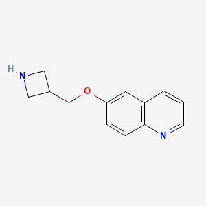 6-[(Azetidin-3-yl)methoxy]quinoline