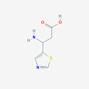 3-Amino-3-(1,3-thiazol-5-yl)propanoic acid