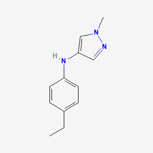 N-(4-Ethylphenyl)-1-methyl-1H-pyrazol-4-amine