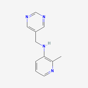 2-Methyl-N-(pyrimidin-5-ylmethyl)pyridin-3-amine