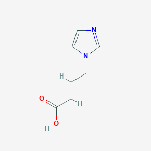 4-(1H-Imidazol-1-yl)but-2-enoic acid