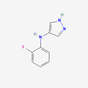 N-(2-Fluorophenyl)-1H-pyrazol-4-amine