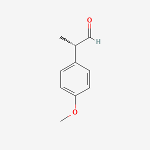 (2S)-2-(4-methoxyphenyl)propanal