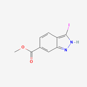 Methyl 3-iodo-1H-indazole-6-carboxylate