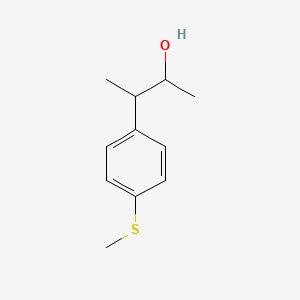 3-[4-(Methylsulfanyl)phenyl]butan-2-ol