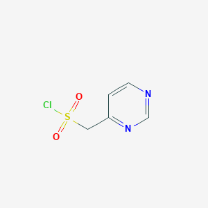 Pyrimidin-4-ylmethanesulfonyl chloride