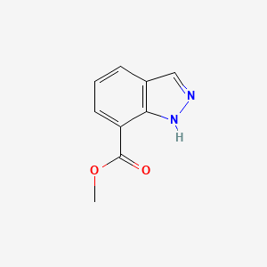 molecular formula C9H8N2O2 B1326402 Methyl 1H-indazole-7-carboxylate CAS No. 755752-82-0