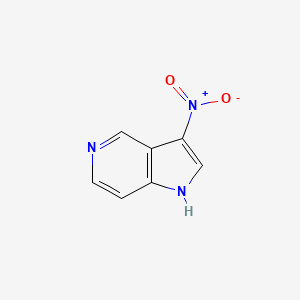 molecular formula C7H5N3O2 B1326410 3-Nitro-1H-pyrrolo[3,2-c]pyridine CAS No. 23612-35-3