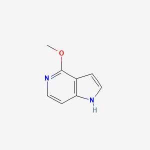 molecular formula C8H8N2O B1326411 4-甲氧基-1H-吡咯并[3,2-c]吡啶 CAS No. 944900-76-9