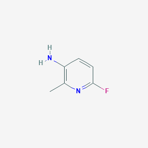 molecular formula C6H7FN2 B1326412 6-氟-2-甲基吡啶-3-胺 CAS No. 28489-47-6