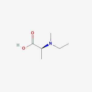 molecular formula C6H13NO2 B1326445 N-Ethyl-N-methyl-L-alanine CAS No. 1038919-35-5