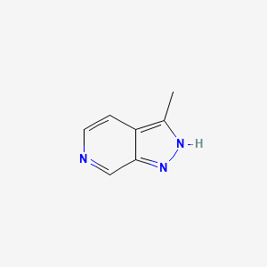 molecular formula C7H7N3 B1326529 3-Methyl-1H-pyrazolo[3,4-c]pyridine CAS No. 1072249-89-8