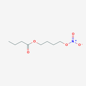 molecular formula C8H15NO5 B1326534 4-(硝氧基)丁酸丁酯 CAS No. 1100273-14-0