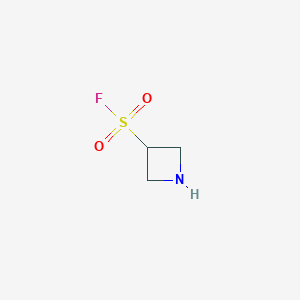 molecular formula C3H6FNO2S B13265413 Azetidine-3-sulfonyl fluoride 