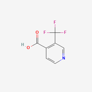 molecular formula C7H4F3NO2 B1326553 3-(Trifluoromethyl)pyridine-4-carboxylic acid CAS No. 590371-38-3