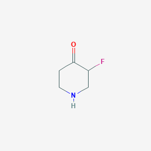 molecular formula C5H8FNO B1326556 3-Fluoropiperidin-4-one CAS No. 1070955-78-0