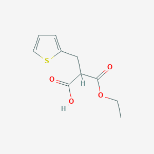 molecular formula C10H12O4S B132667 2-羧基-3-(2-噻吩基)丙酸乙酯 CAS No. 143468-96-6