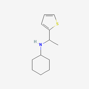 N-(1-thien-2-ylethyl)cyclohexanamine