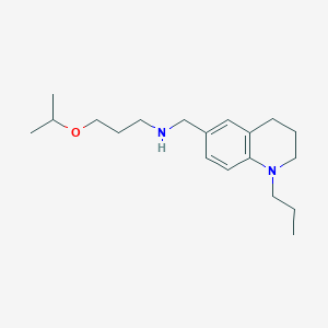 (3-Isopropoxypropyl)[(1-propyl-1,2,3,4-tetrahydroquinolin-6-yl)methyl]amine